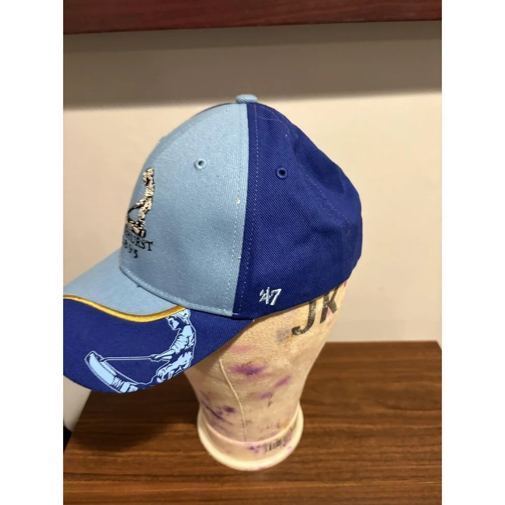 Pinehurst‎ 1895 Hat Cap Strap Back Kids Blue Golf Course Embroidered '47 Brand